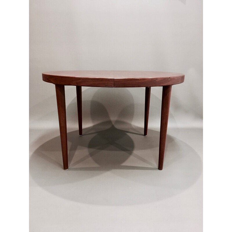 Vintage scandinavian teak high table Kai Kristiansen 1950