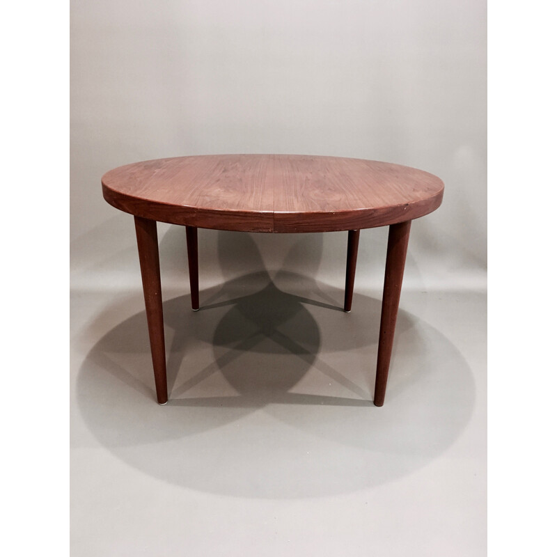 Vintage scandinavian teak high table Kai Kristiansen 1950