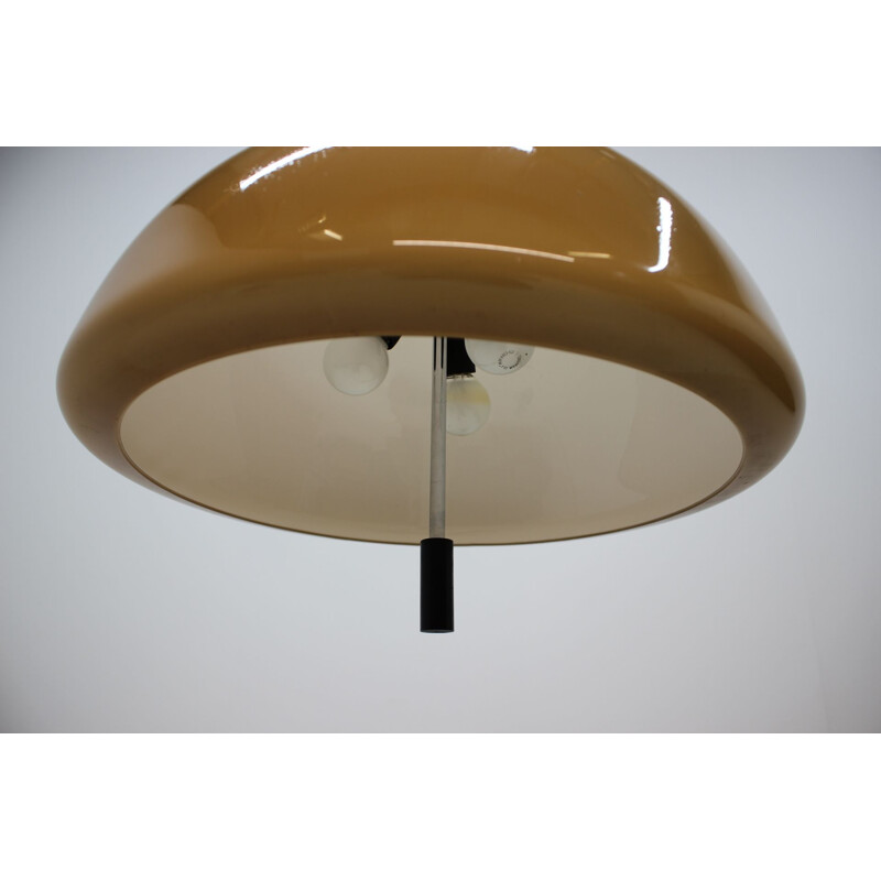 Midcentury Pendant by Harvey Guzzini for Meblo, Space Age, 1970s