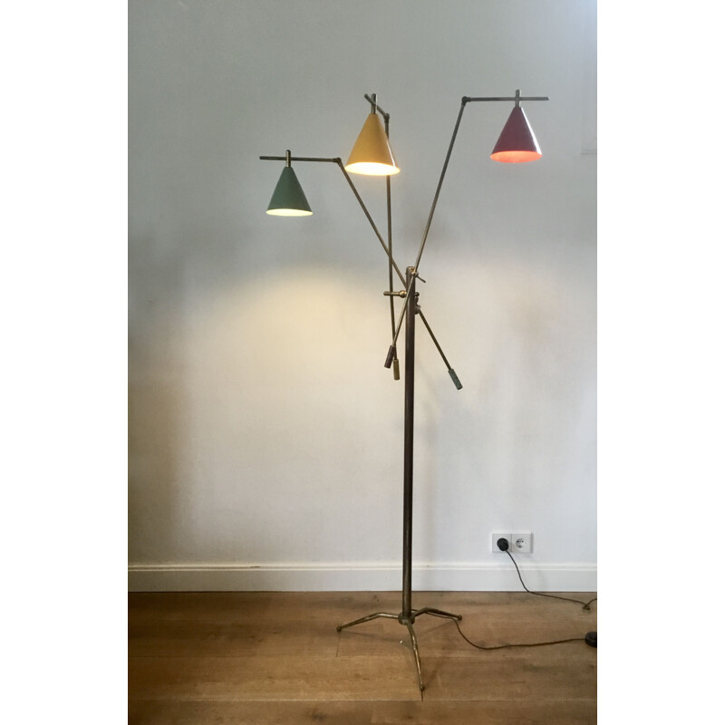 Lampadaire Vintage Arredoluce 1950