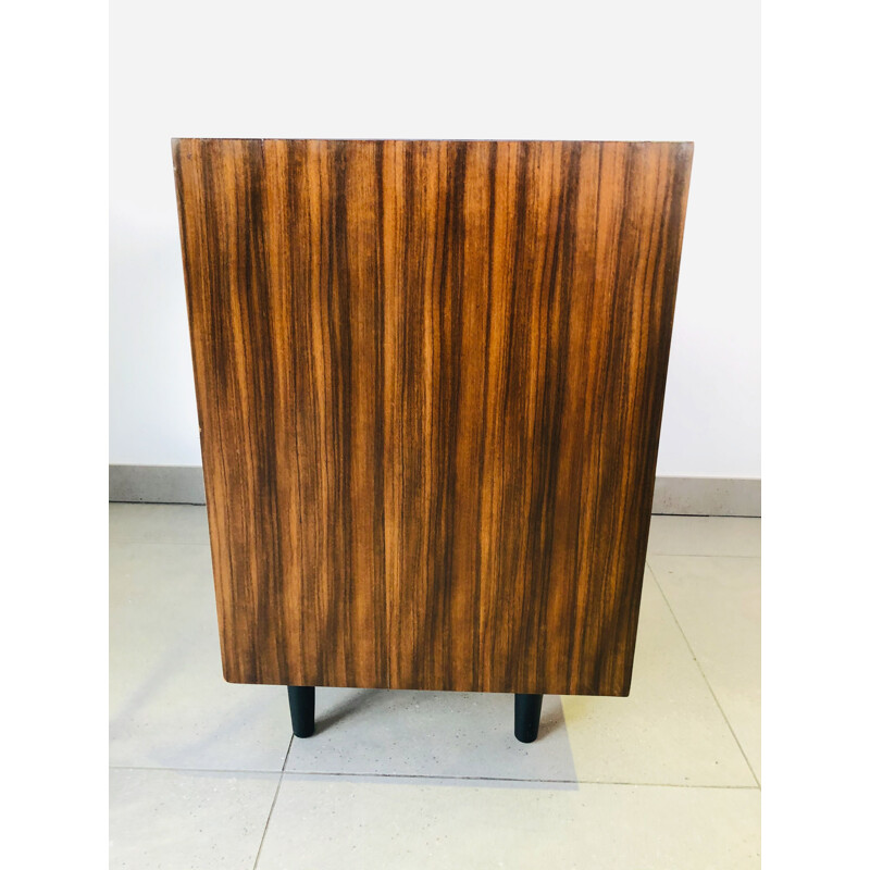 Vintage Stag C Range Walnut Chest Of Drawers By John Sylvia Reid