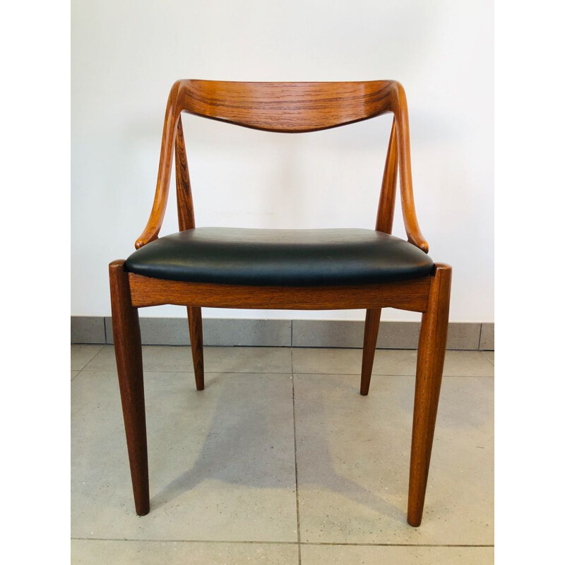 Vintage Desk  Dining Chair Model 16 Uldum Moblerfabrik Johannes Andersen