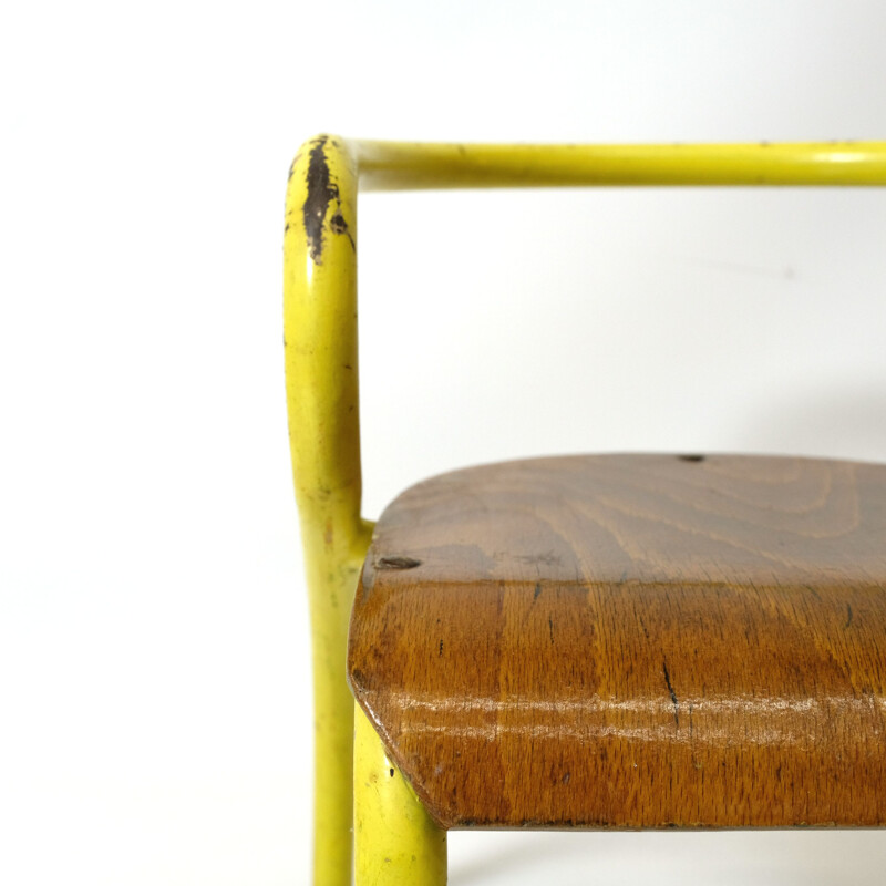 Vintage children's chair for Mobilor by Jacques Hitier1940