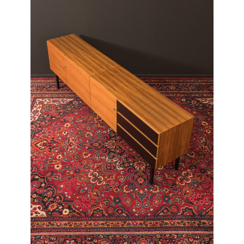 Vintage walnut sideboard 1960