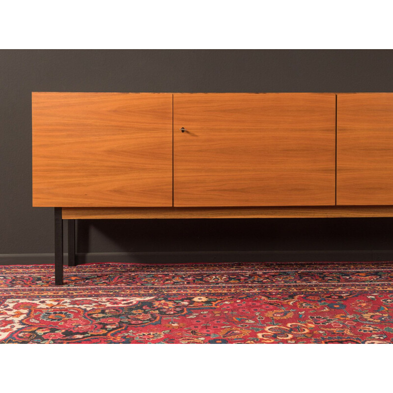 Vintage walnut sideboard 1960