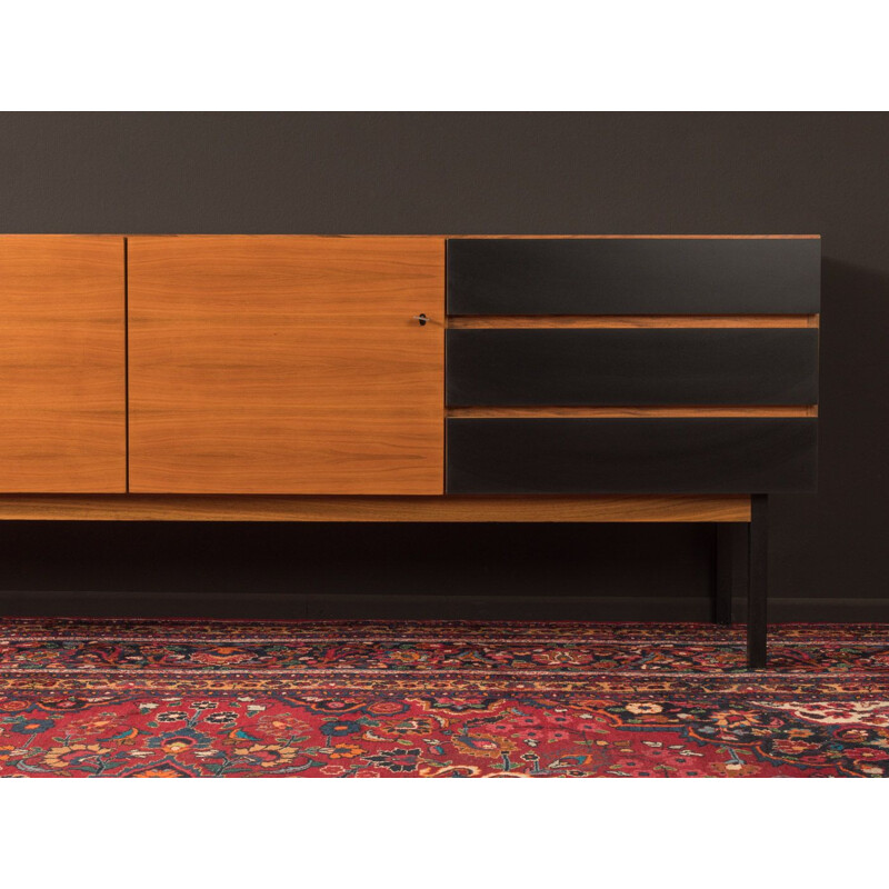 Vintage walnut sideboard 1960