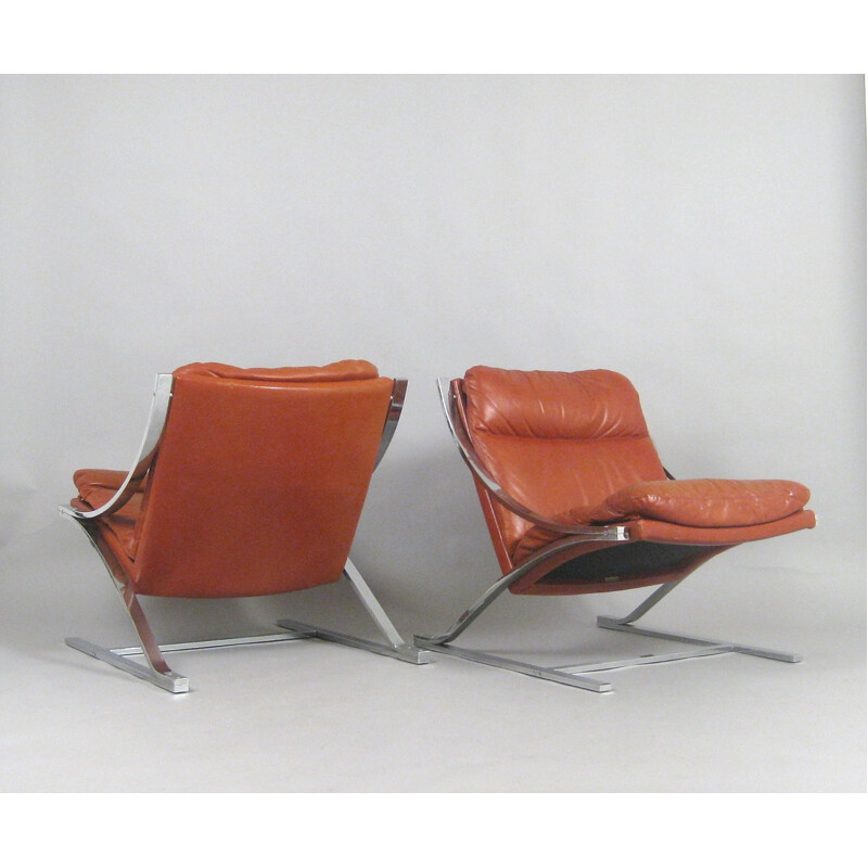 Pair of armchairs "Zeta" Paul TUTTLE - 1960s