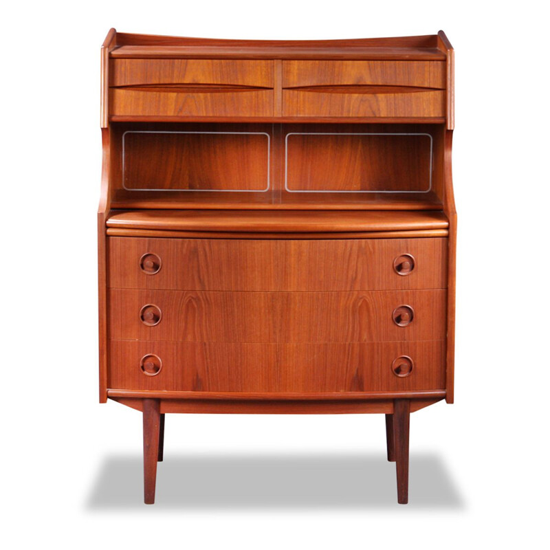 Vintage Arne Vodder teak secretary 1960