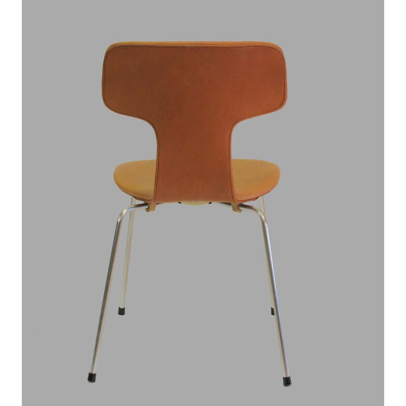 Conjunto de 8 cadeiras Arne Jacobsen em T vintage ou cadeiras de martelo dos anos 60