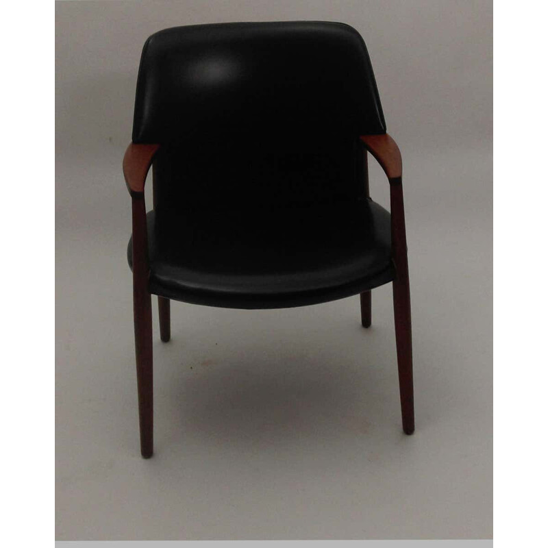 Vintage fauteuil Aksel Bender Madsen, Ejnar Larsen Inc. 1950