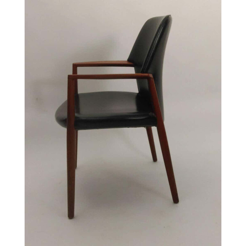 Vintage fauteuil Aksel Bender Madsen, Ejnar Larsen Inc. 1950