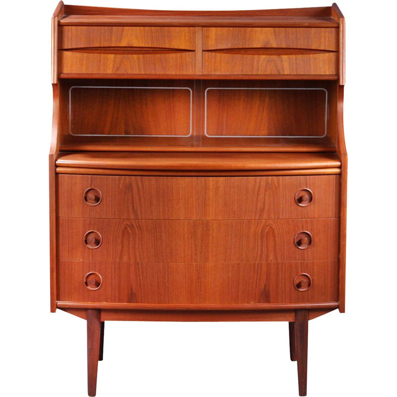 Vintage Arne Vodder teak secretary 1960