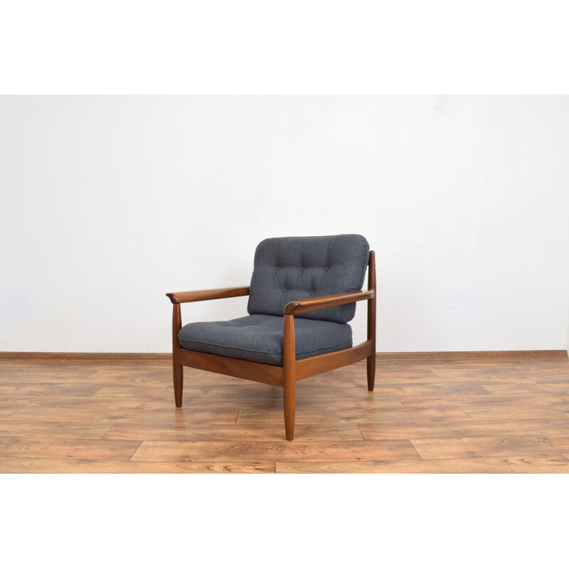 Mid-Century Teak Lounge Chair, Danish 1960s