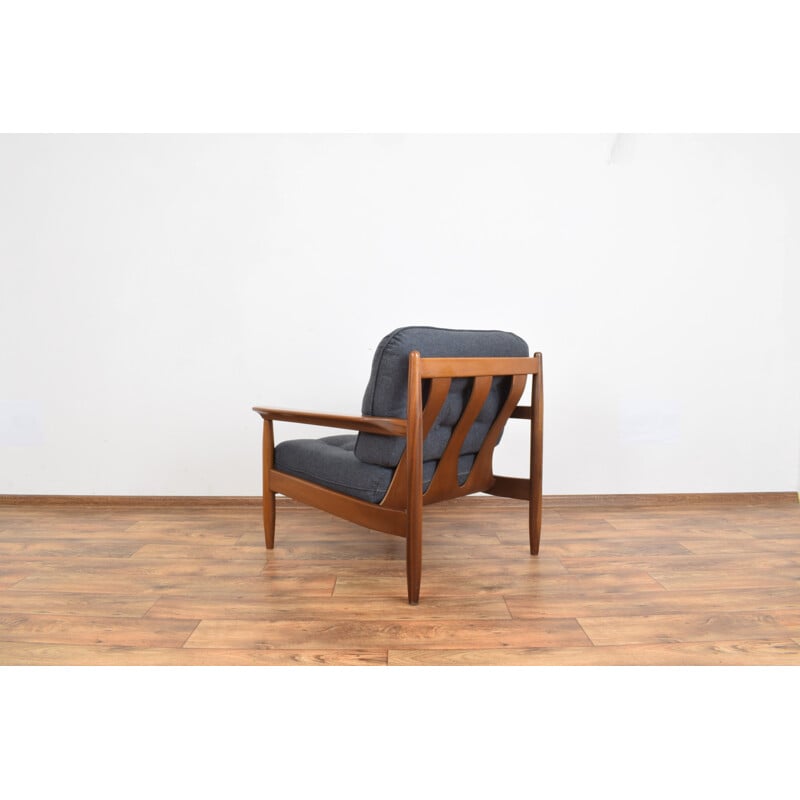 Mid-Century Teak Lounge Chair, Danish 1960s