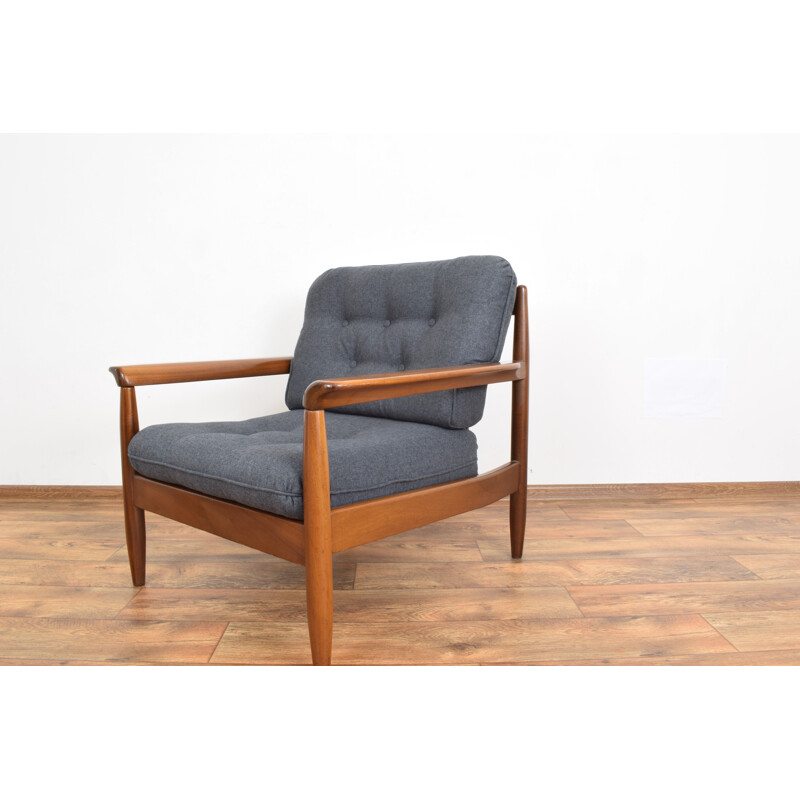 Mid-Century Teak Lounge Chair, Danish 1960s