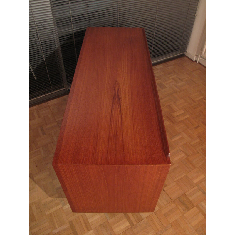 Vintage Arne Vodder Teak and Oak Sideboard For Sibast 1950