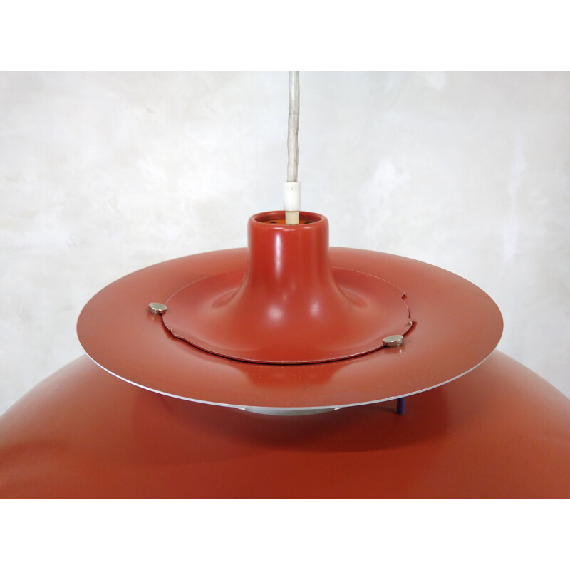 Vintage Red Lamp PH5, Poul Henningsen, Louis Poulsen, Denmark 1960