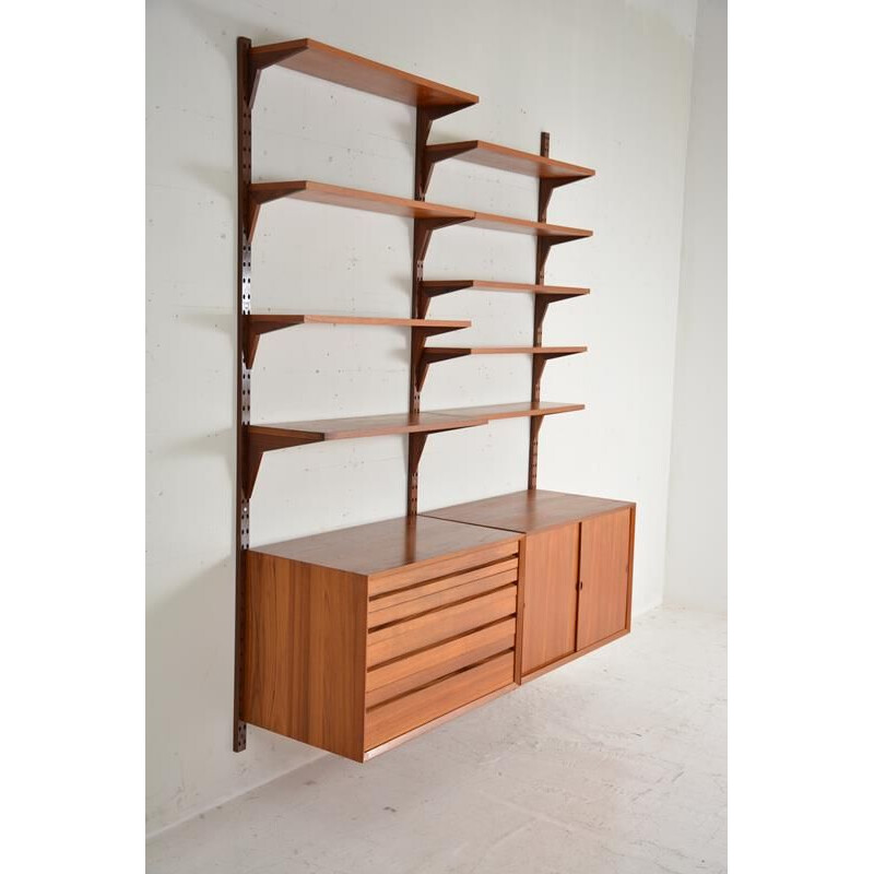 Vintage modular shelving system by Poul Cadovius 1960