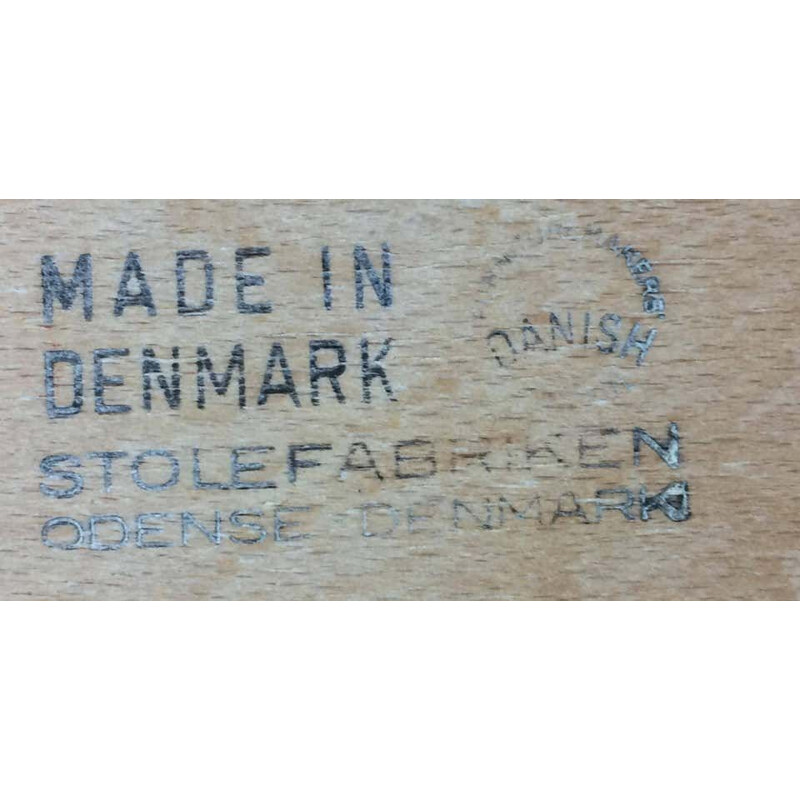 Set of 3 Vintage Armchairs Aksel Bender Madsen, Ejnar Larsen Oak 1960s