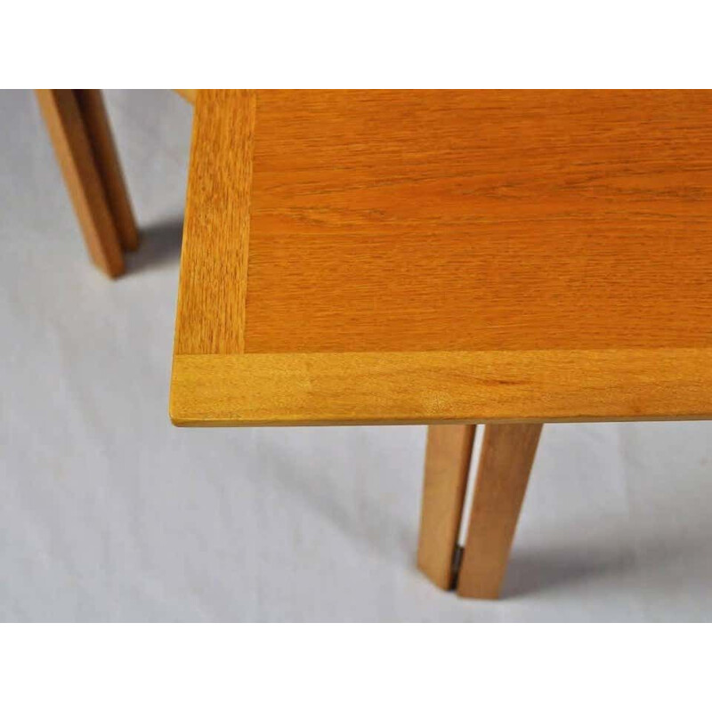 Pair of Vintage Oak Side Tables, model 5383 Børge Mogensen 1960s