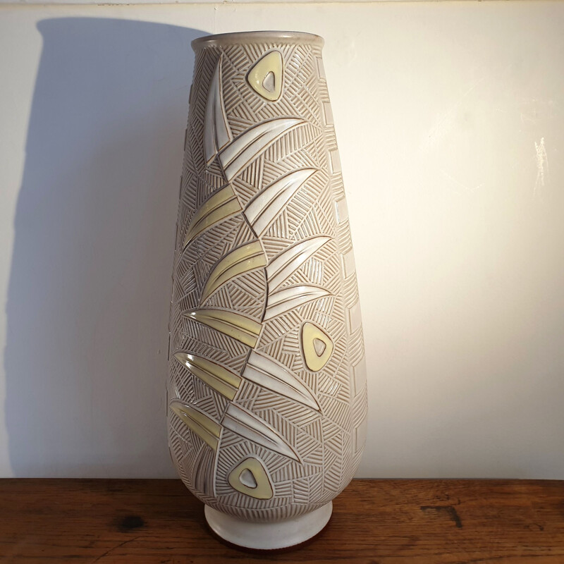 Vintage Attika Floor Vase by Carstens 1950s