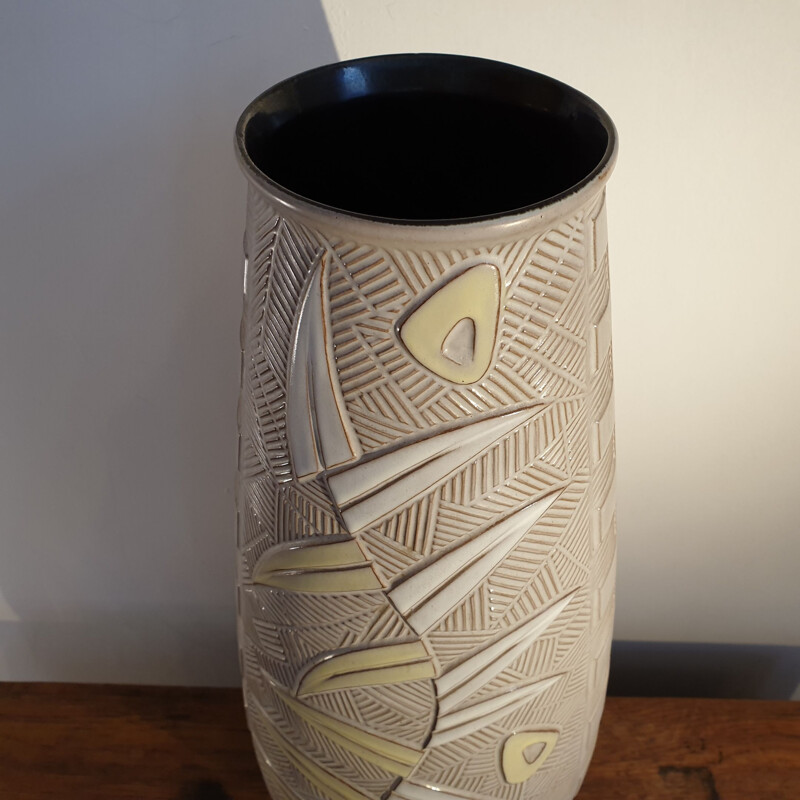 Vintage Attika Floor Vase by Carstens 1950s