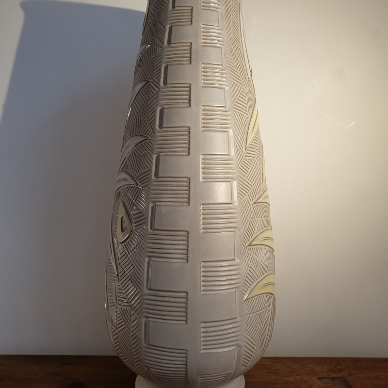 Vintage Attika Floor Vase by Carstens 1950s