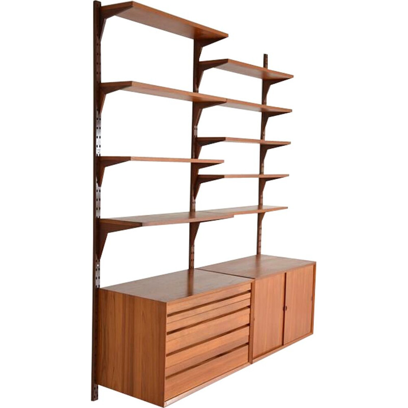 Vintage modular shelving system by Poul Cadovius 1960