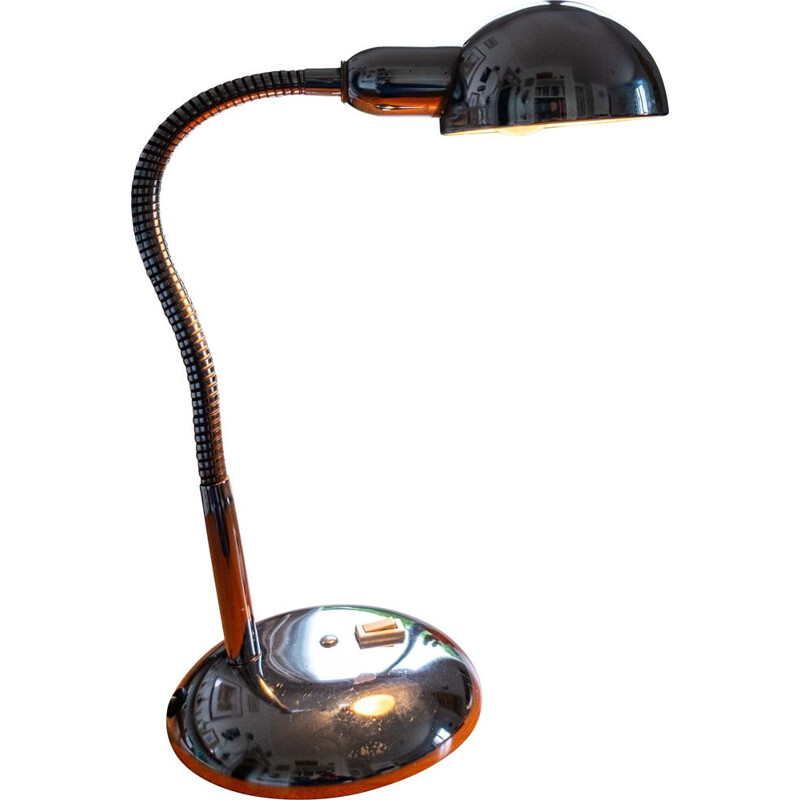 Lampe vintage Jumo modèle 210 chromé 1960