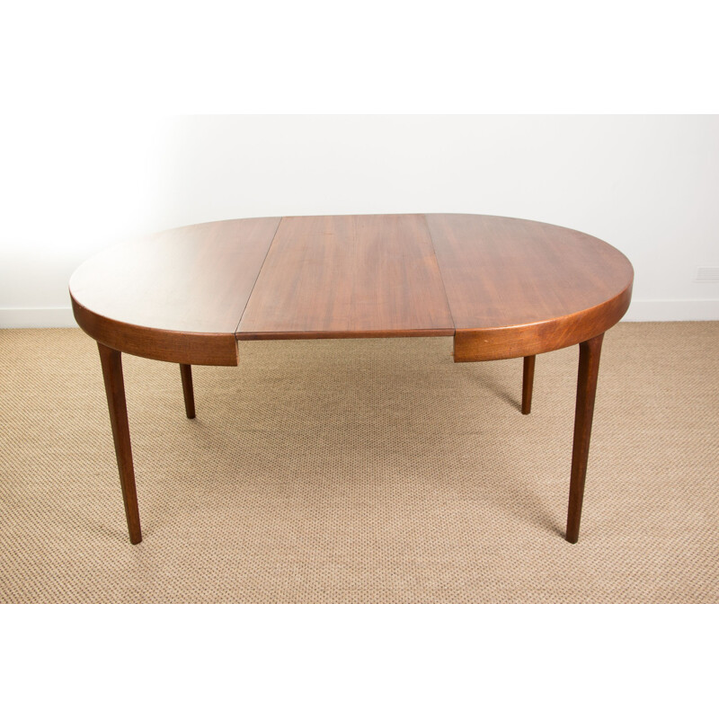 Vintage extensible teak dining table model 83 by Oluf Th.Larsen Danish 1960