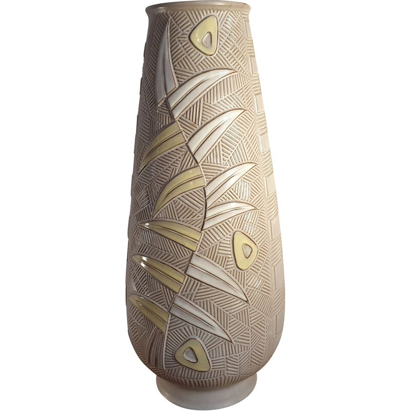 Vintage Attika Floor Vase by Carstens 1950s