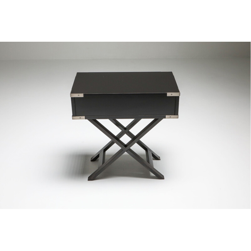 Paire de tables de chevet vintage 'Director' 1980