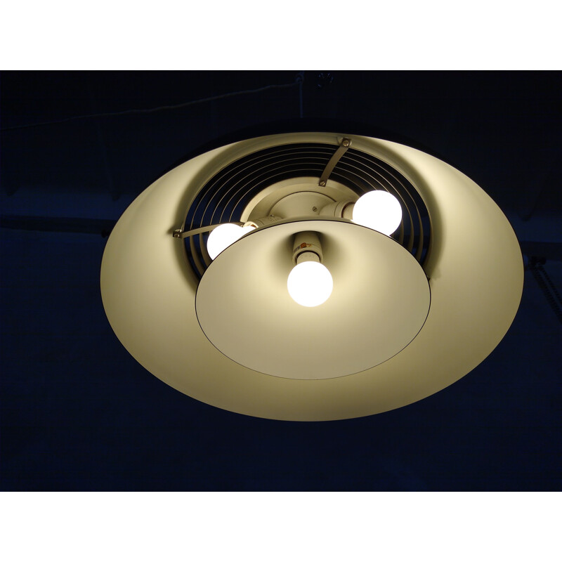 Vintage Suspension Lamp by Arne Jacobsen, Louis Poulsen AJ Royal Denmark, 1950s