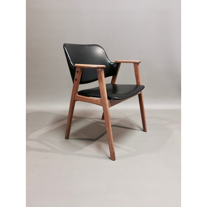 Vintage Erik Buck armchair Scandinavian 1950