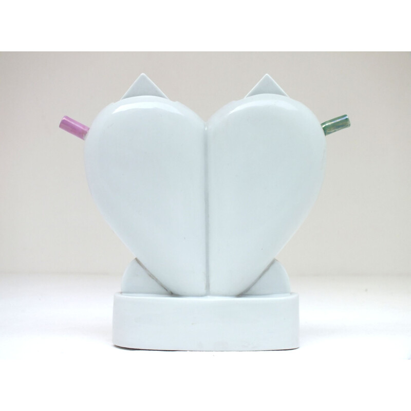 Vintage porcelain cruet Matteo Thun for anthologie Quartett 1980