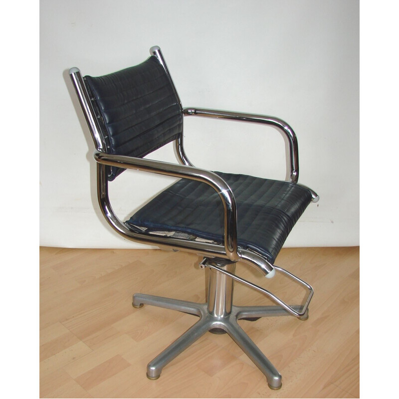 Fauteuil vintage Olympique pivotant 1970