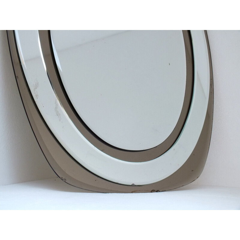 Vintage mirror Metalvetro Galvorame 1960