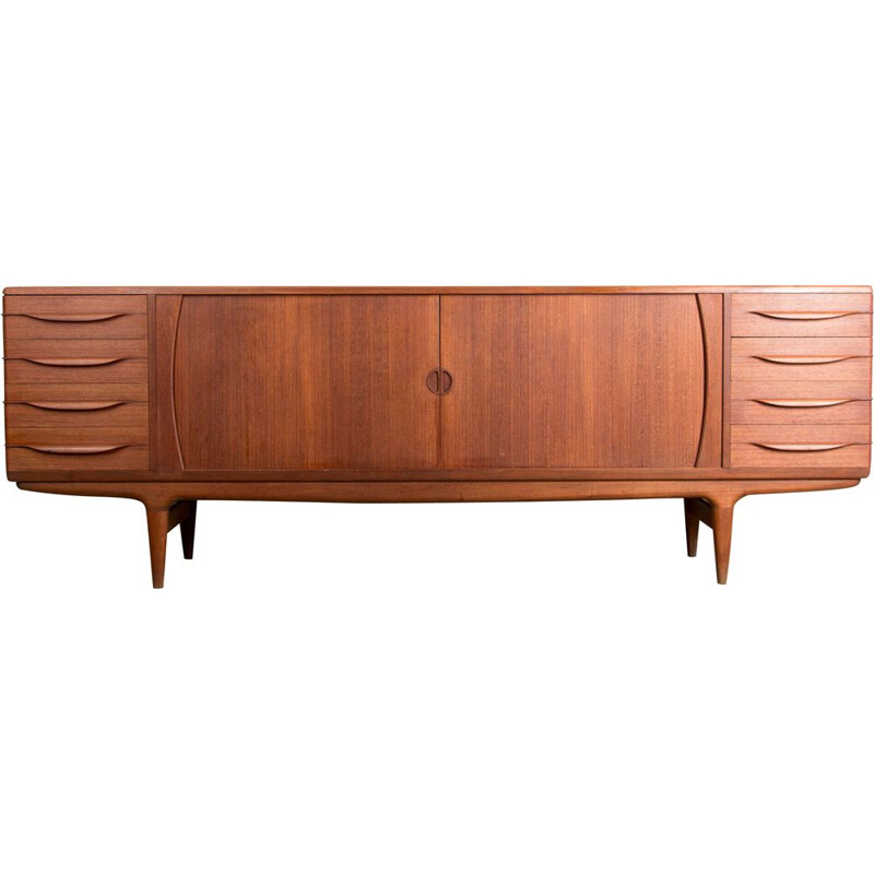 Enfilade vintage en Teck par Johannes Andersen Danoise 1966