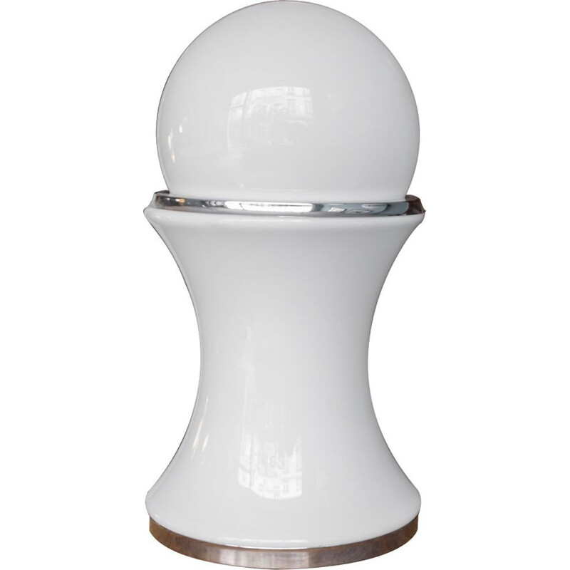 Lampe de table vintage de Carlo Nason italienne
