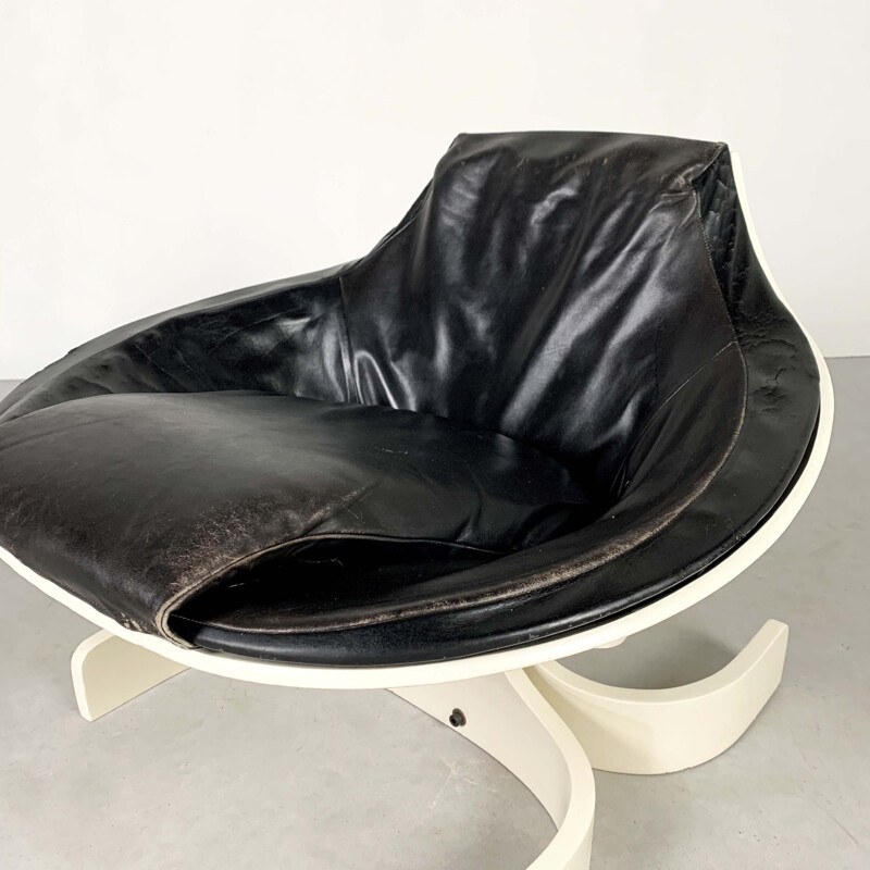 Vintage Sella 1001 Lounge Chair by Joe Colombo for Comfort 1960s
