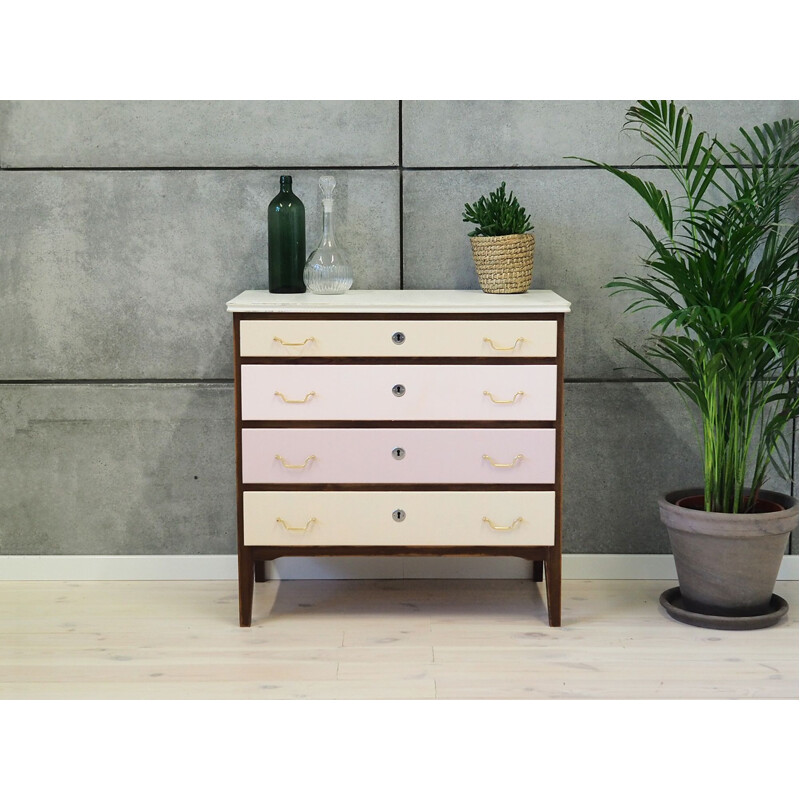 Vintage Pine chest of drawers, Danish 1970s