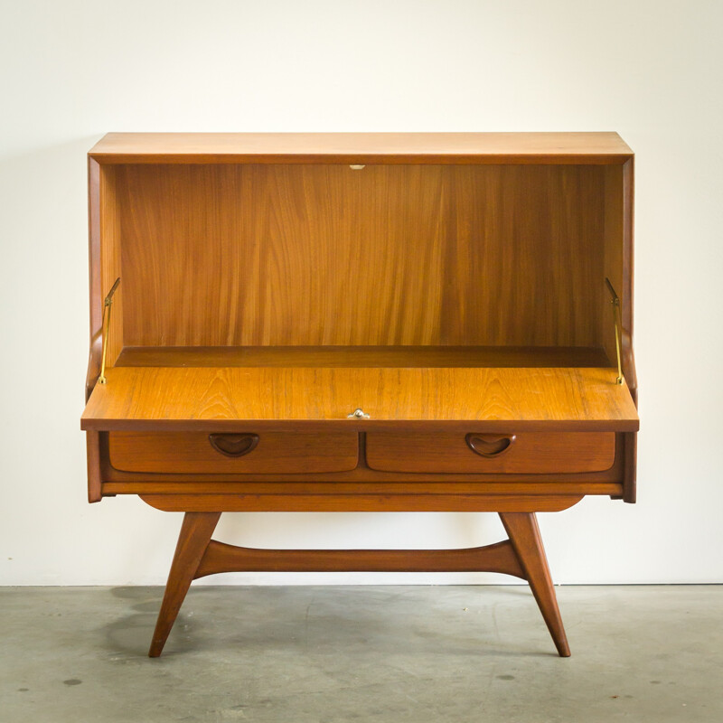 Small Wébé cabinet with a flap door, Louis VAN TEEFFELEN - 1960s