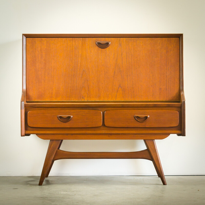 Small Wébé cabinet with a flap door, Louis VAN TEEFFELEN - 1960s