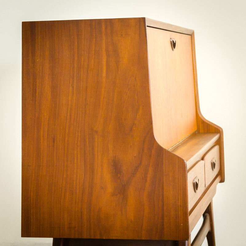 Petit meuble de rangement Wébé avec porte abattante, Louis VAN TEEFFELEN - 1960