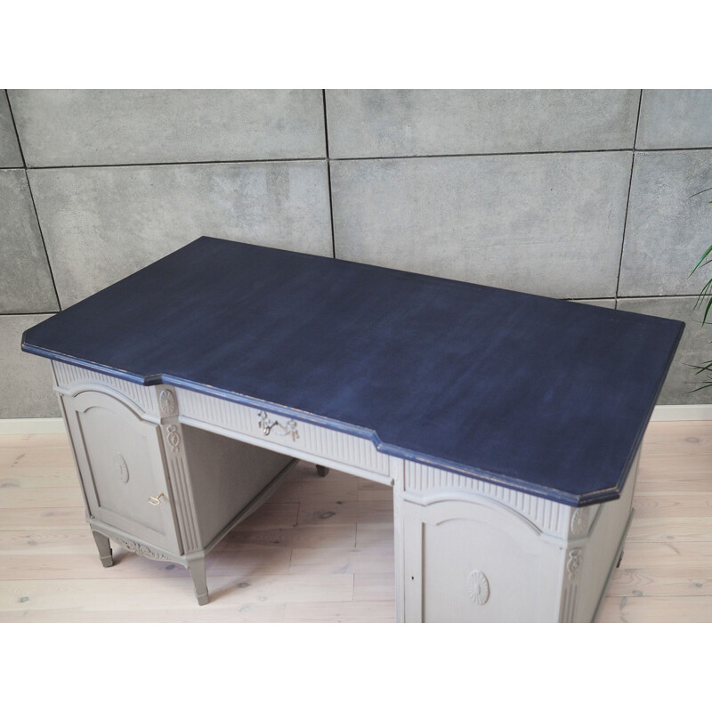 Vintage Desk ash, french secession H. Schmidts 1960