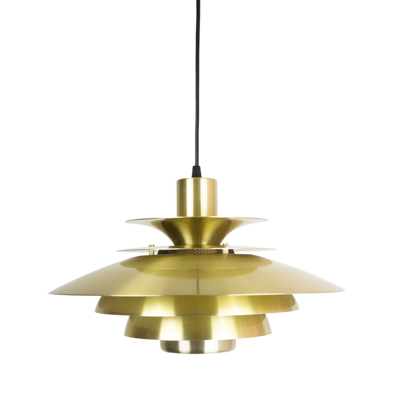 Vintage pendant lamp Verona, Jeka Danish  1980a