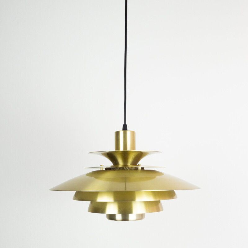 Vintage pendant lamp Verona, Jeka Danish  1980a