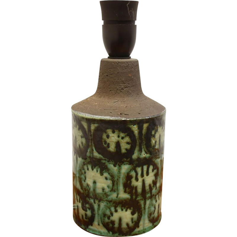 Vintage ceramic lamp  Jette hellerøe Danish