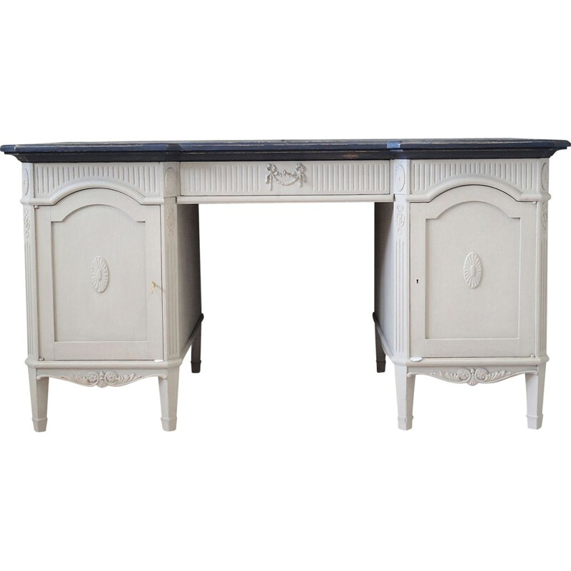 Vintage Desk ash, french secession H. Schmidts 1960