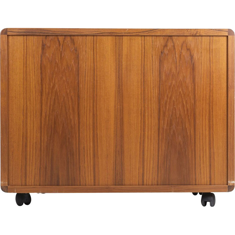 Vintage teak bureaukast 1960